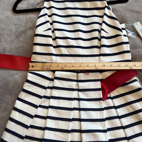 Eliza J Striped Fit & Flare Dress Size 2P - Picture 15 of 15